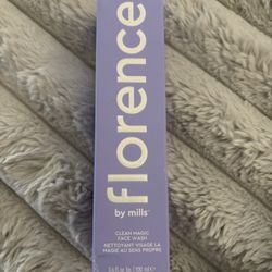 NEW FLORENCE BY MILLS CLEAN MAGIC FACE WASH FULL SIZE $8!!
