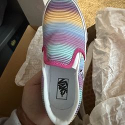 girls vans brand new 