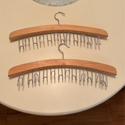 2 Scarf or Belt Hangers