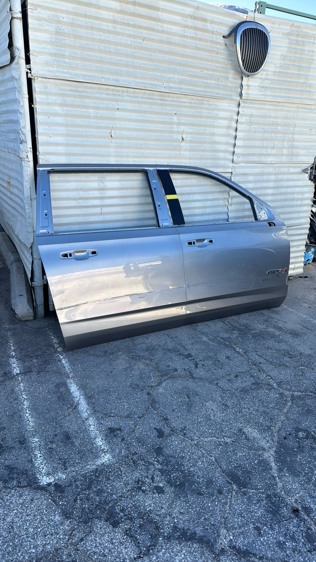 2021 to 2024 GMC Yukon XL Passenger Side, Front Door, Shell And Passenger Side Rear Door Shell