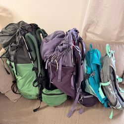 Hiking backpacks for sale (read description)