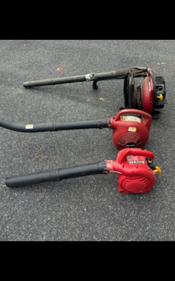 3 Blowers And Air Compressor