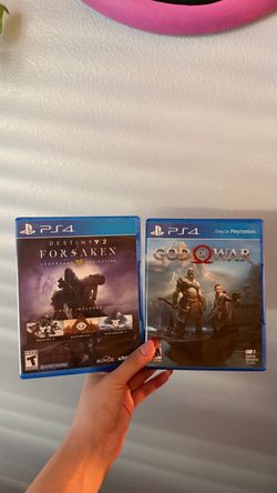 PS4 Games Bundle – God of War & Destiny 2 Forsaken