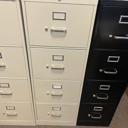Hon Four Drawer File Cabinets