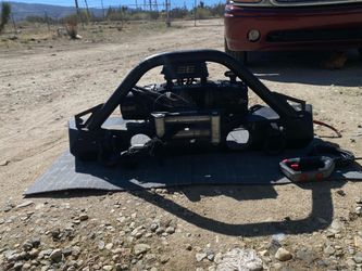 Smittybilt 9.5K Winch with Front Bumper