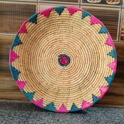 Handwoven Basket Tray