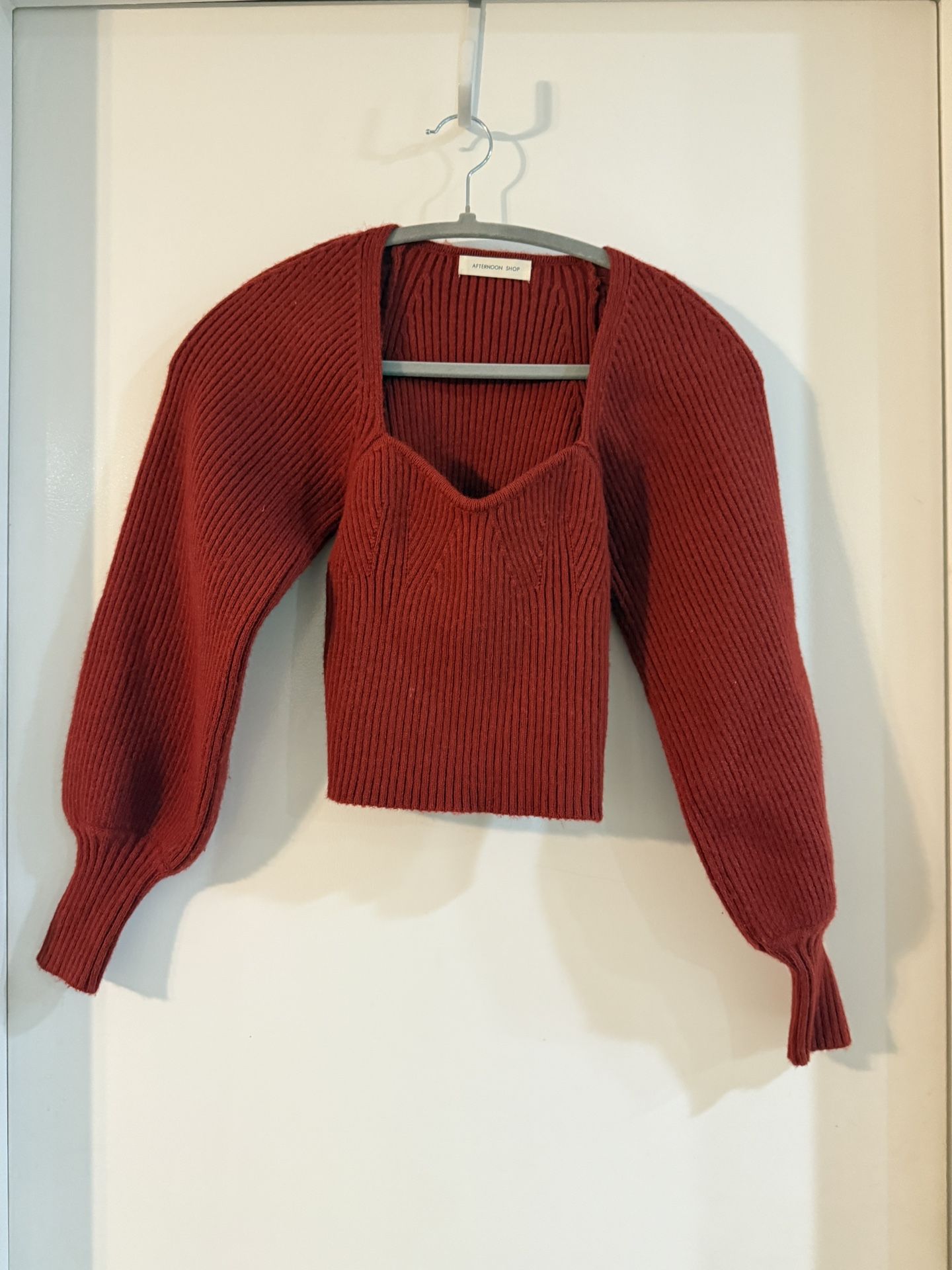 Red Sweater Holiday Sweater XS Like New