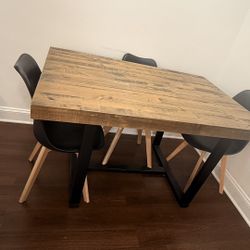 Wood Dining Table 