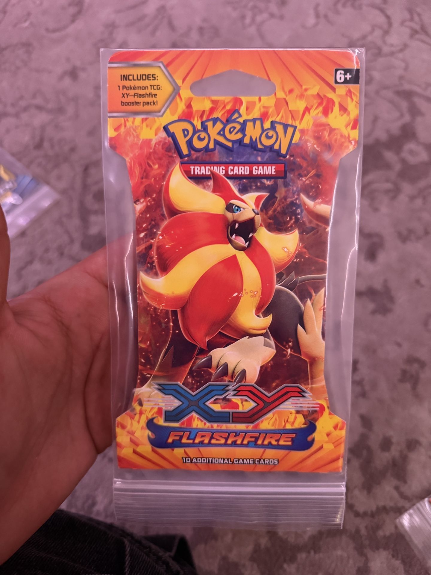 Pokemon Flashfire XY Blister Pack Art Set