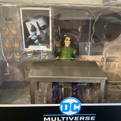 Mcfarlane Toys Joker Interrogation Set