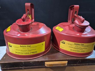 1 gallon safety cans. 90 for both