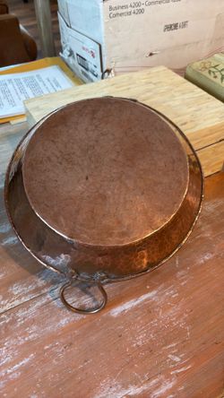 Copper pan
