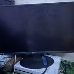 Xbox One S And Monitor