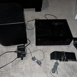 Denon Stereo W/ Sound System