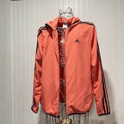 Adidas orange Jacket unisex  Size Medium