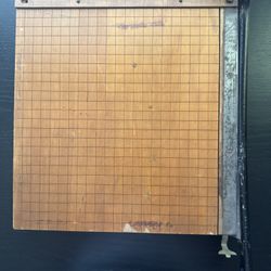 Vintage Antique - No. 4 Eastman Kodak Wood Cast Iron Trimming Board 12x12"