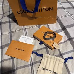 Authentic Louis Vuitton Chain Bracelet Monogram 