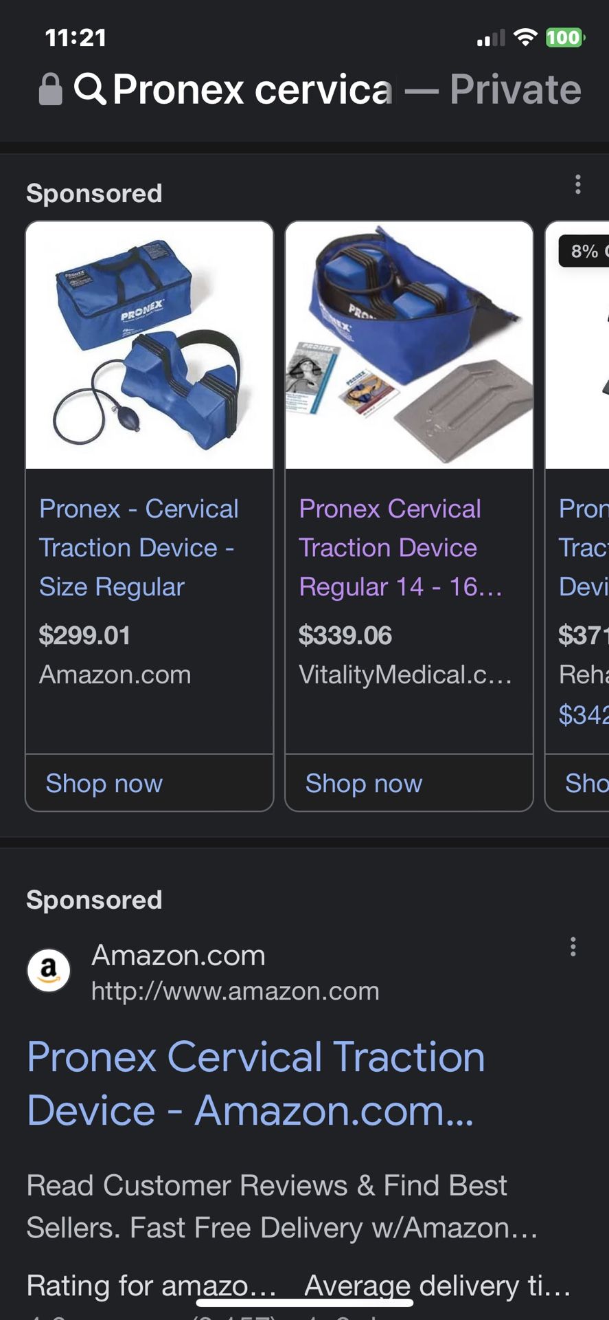 Pronex Cervical Traction Device