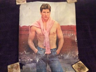 Richard gere poster. Original issue
