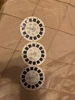 Vintage view master reels for crater lake Oregon national park circa 1960’s