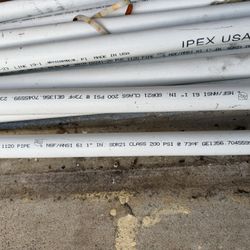 1” PVC Pipes – Class 200 (High Pressure Rated)