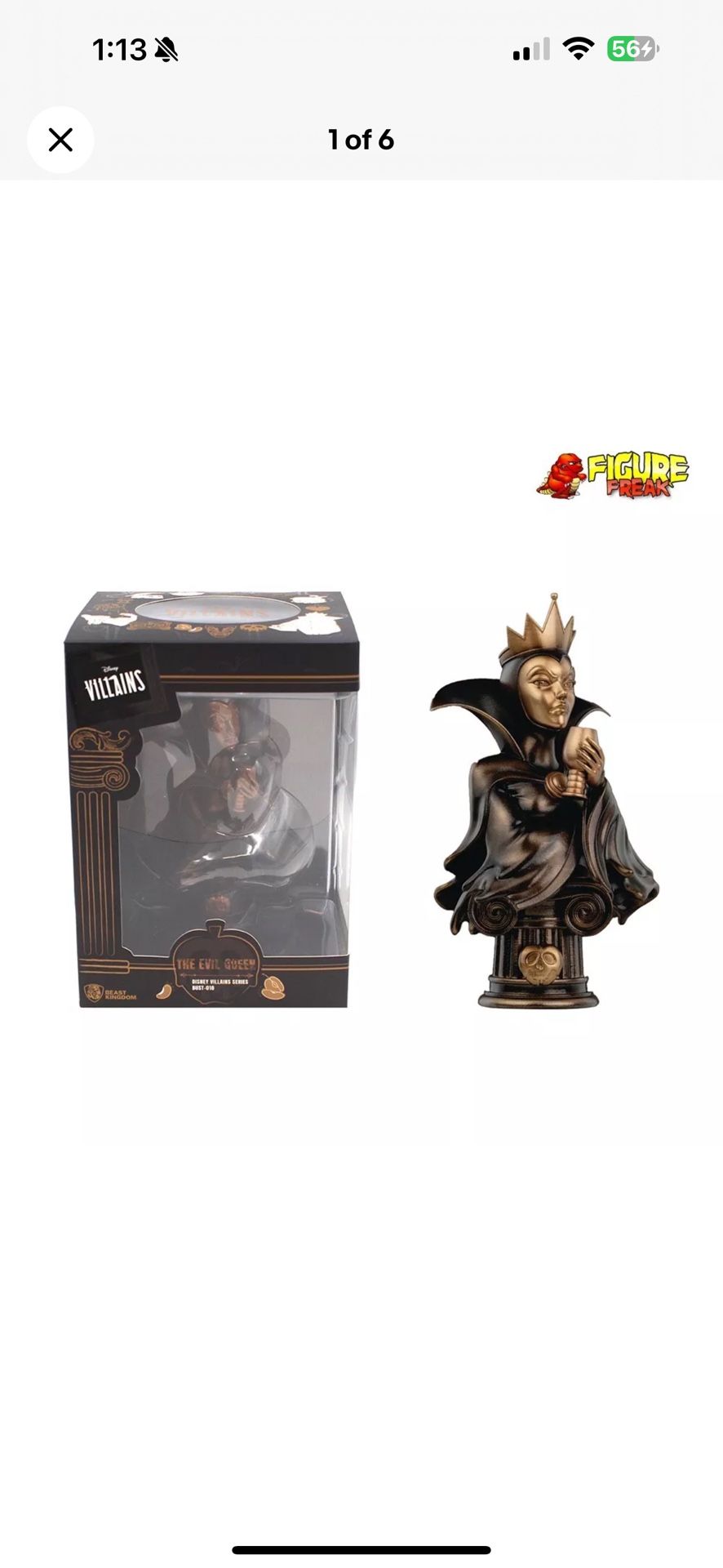 Disney Evil Queen Bust