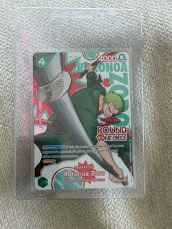 Round1 x One Piece TCG Roronoa Zoro Promo Card