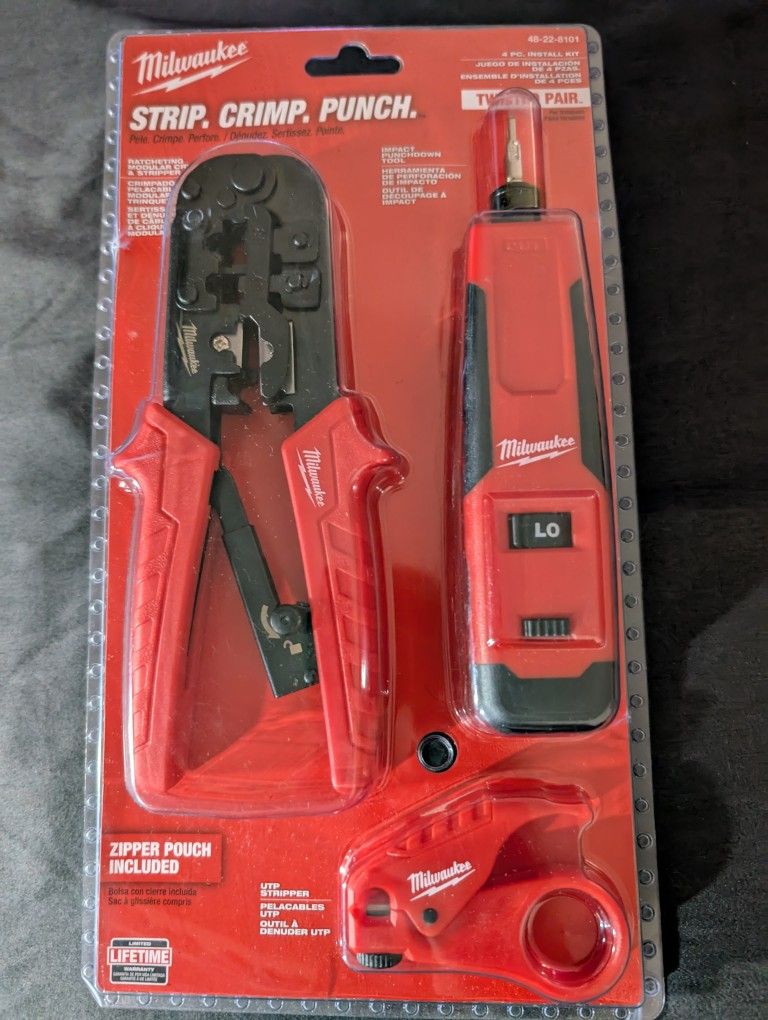 Milwaukee 4pc Install Kit