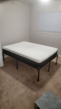 FREE full size mattress & frame
