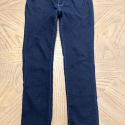 Westport Ankle Jeans Signature Fit Blue Skinny Stretch Mid Rise Size 4
