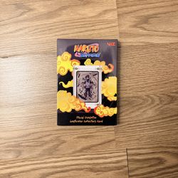 Naruto Itachi Lenticular Collector Card with Display Frame
