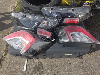 Front And Rear Lights Honda Civic
