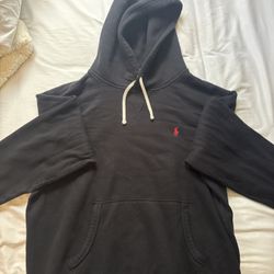 Ralph Lauren (Black) Pullover Hoodie L