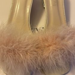 Pink Fluffy Heel