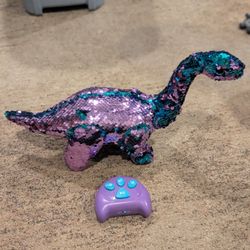 Remote Control Dinosaur Reversible Sequins