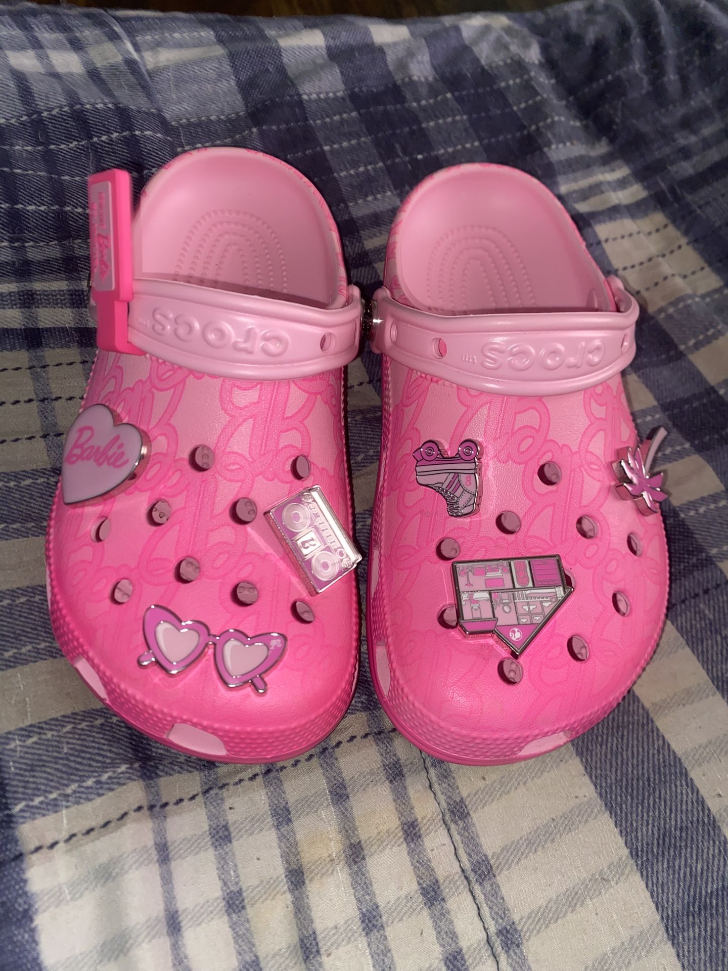 Pink Crocs