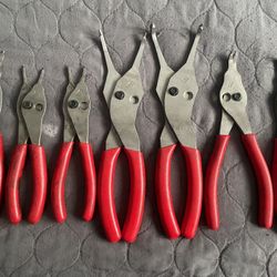 Snap On Snap Ring Plier Set