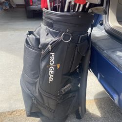 Golf Case & Clubs