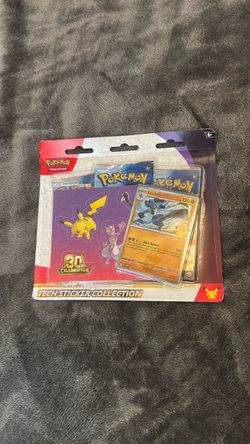 Pokemon Mega Evolution Lucario tech sticker