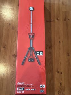 Milwaukee M18 Dual Power Rocket Tower Light