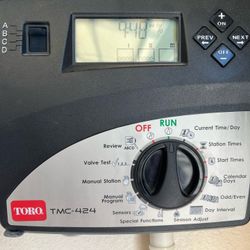 Toro Sprinkler Timer