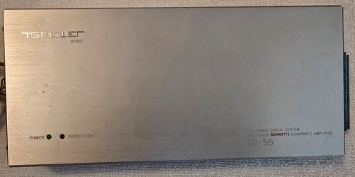 TS Power Debut TD-55 5-Channel Car Amplifier