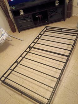 Twin side bed frame