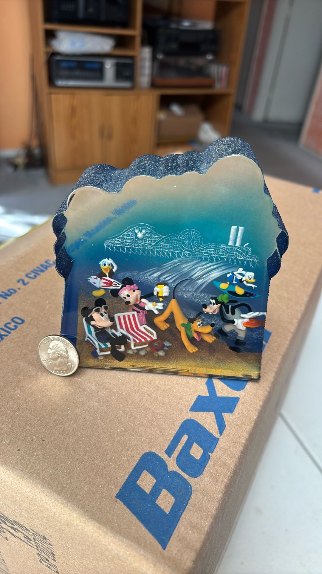 Disney’s California Adventure Acrylic Paperweight 