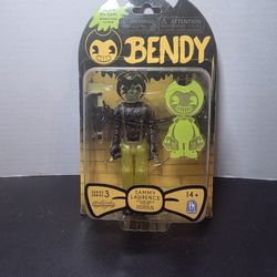 Bendy And The Ink Machine Dark Revival Ink SAMMY LAWRENCE Glow In Dark Figure