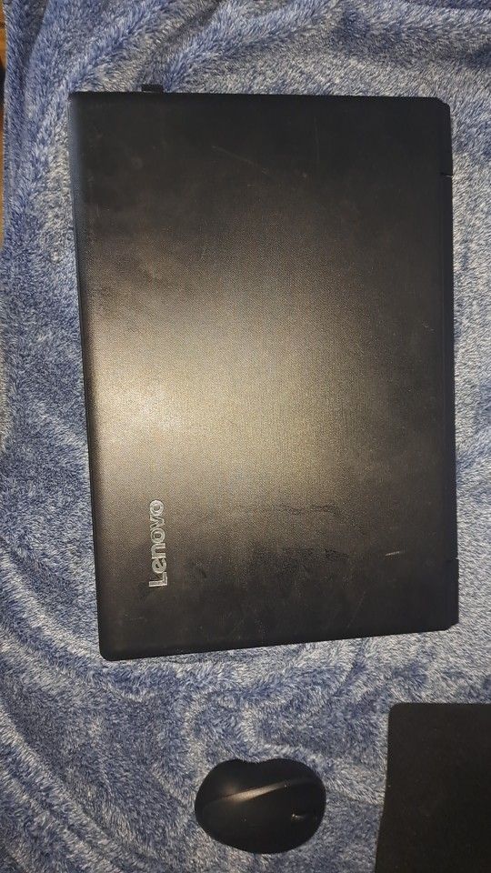 Laptop Lenovo And Comes With Mouse And Mouse Pad