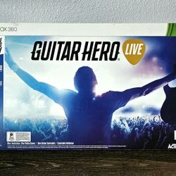 🔥 Guitar HERO Live XBOX 360 New Obo