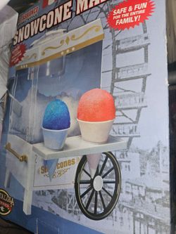Nostalgia snowcone maker nib