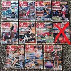 Car Kulture Deluxe magazine rat rods pinups art, gassers, rockabilly. 2005-2007