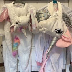 Unicorn Halloween Costume. Mother-Daughter